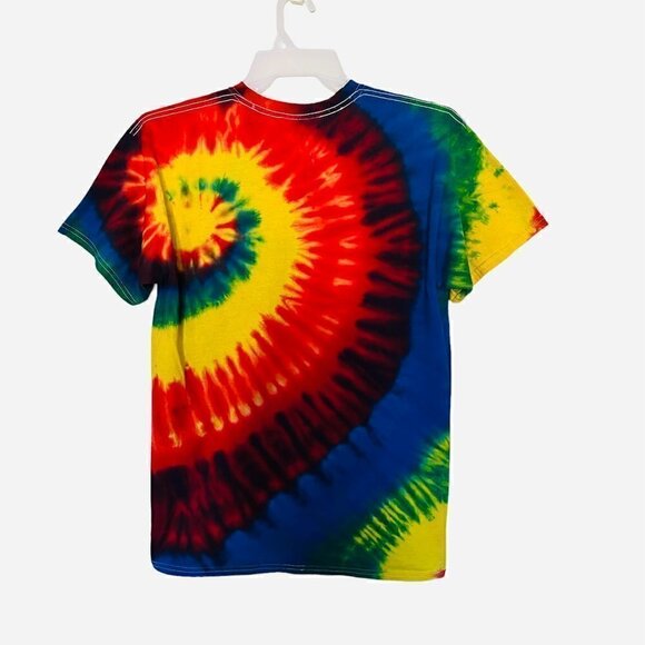 𝅺tie Dye Spiral Casual Vacation Graphic Women shirts. Size Large - Picture 2 of 6